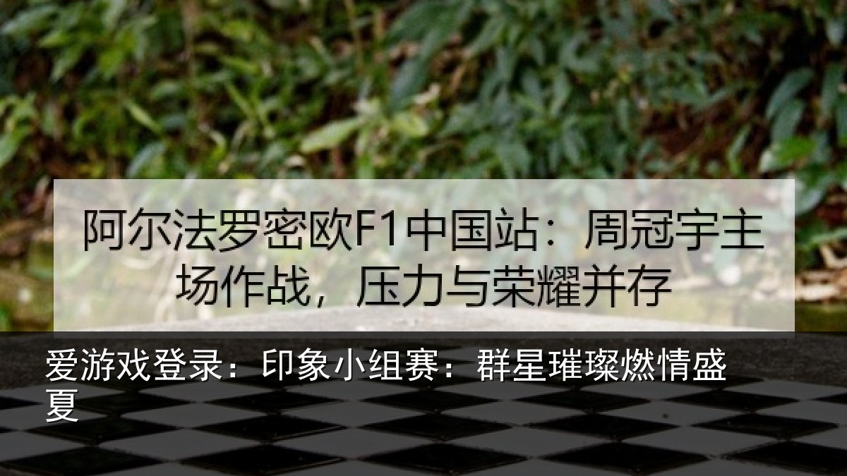 爱游戏登录:印象小组赛:群星璀璨燃情盛夏