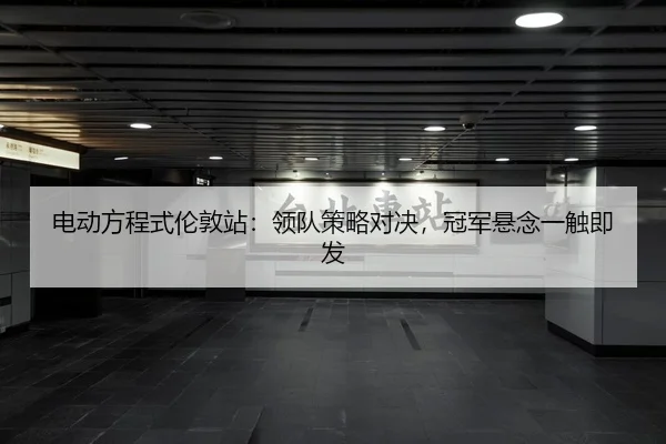 电动方程式伦敦站：领队策略对决，冠军悬念一触即发