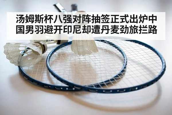 汤姆斯杯八强对阵抽签正式出炉中国男羽避开印尼却遭丹麦劲旅拦路